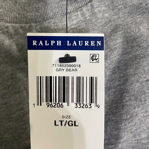 Polo Ralph Lauren Men Teddy Polo Bear Skiing Graphic Crew T-Shirt Size NEW - Picture 7 of 8